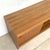 Late 20th Century Vintage Scandinavian Modern Teak Credenza Media Cabinet With Sliding Doors For Sale - Image 5 of 17