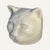 Kiki Smith (b 1954,) Cat 1999, high fired porcelain with glazed interior, stamped “KS 1999 AD 67/150.” This sculpture is...
