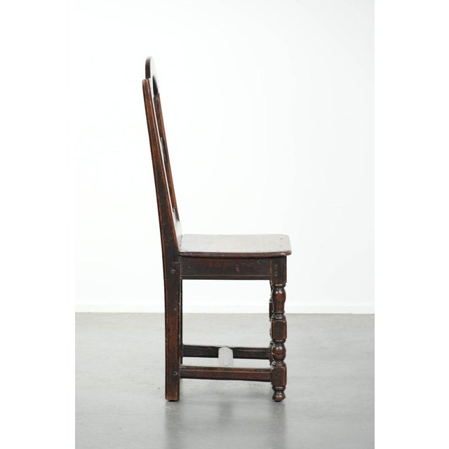 Antique French Lorraine Oak Chair, 18th Century For Sale - Image 3 of 12