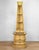 Vintage Hollywood Regency Obelisk Pyramid Etagere Cabinet Stand For Sale - Image 4 of 15