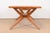 Harold Schwartz for Romweber Mid-Century Modern Oak Spider Leg Extension Dining Table, Newly Refinished For Sale - Image 10 of 12