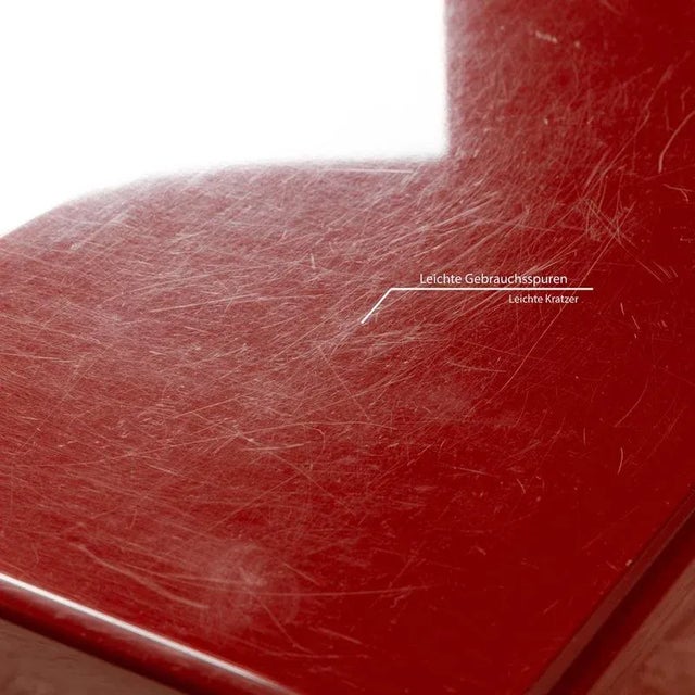 Red Olinto Wooden Sideboard in Red from B&b Italia / C&b Italia For Sale - Image 8 of 14