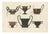 Albert Genick, Greek Drinking Vessels & Cups, 1883, Lithograph For Sale
