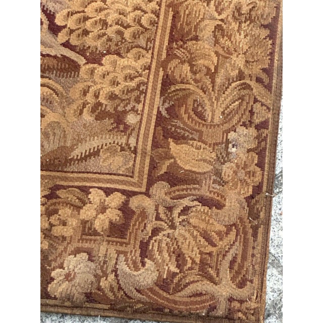 Antique French Aubusson Jacquard Tapestry Panel, 1920s For Sale - Image 14 of 18