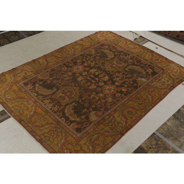 This antique 8x10 Persian Sultanabad rug is a new addition from Rug & Kilim's curation of rare classics. Hand-knotted in...