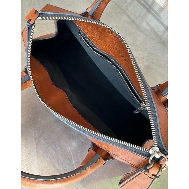 Vintage Chloe Edith Leather Tote For Sale - Image 11 of 11