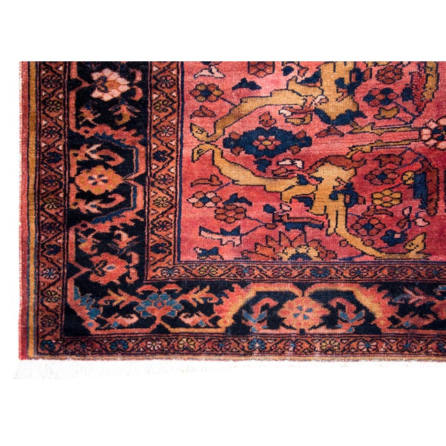 Early 20th Century Persian Lilihan Rug For Sale - Image 11 of 14