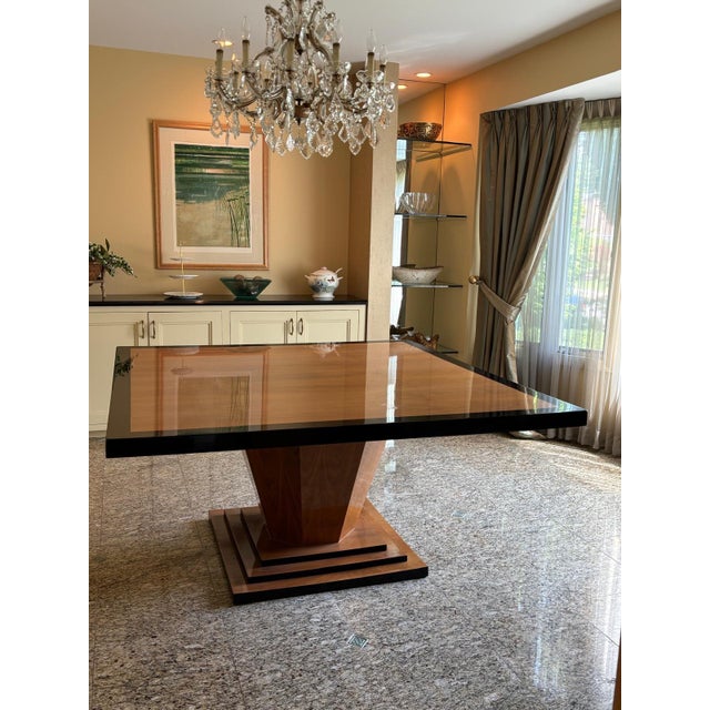 1990s Vintage Dakota Jackson Inspired Modern Dining Table For Sale - Image 5 of 12