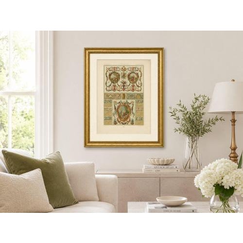 Albert Racinet, Decorative Panel, 1873, Chromolithograph For Sale - Image 9 of 10