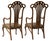 Set of Antique Wooden Liberty Armchairs For Sale - Image 3 of 6