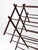 Antique Primitive Folding Wood Drying Rack For Sale - Image 17 of 18