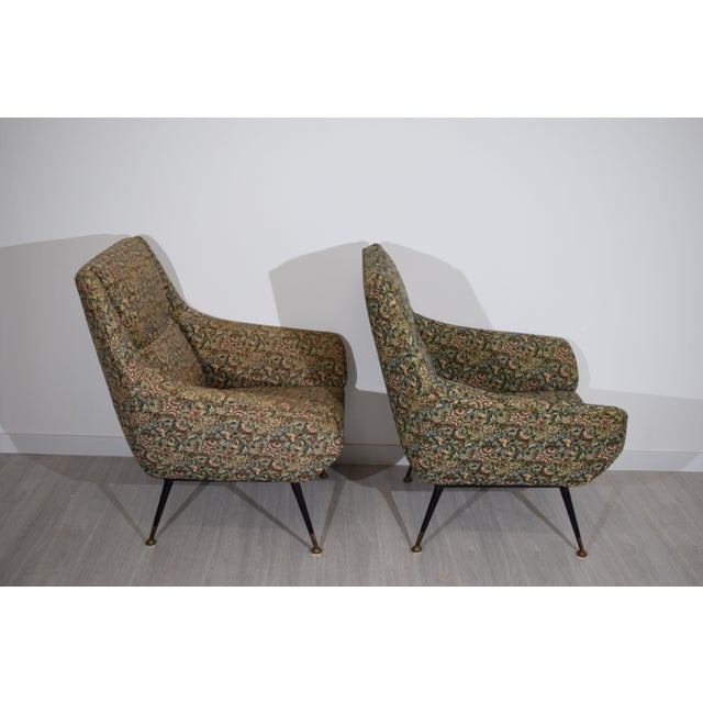 Armchairs by Gigi Radice for Minotti, Italy, 1960s, Set of 2 For Sale - Image 6 of 18
