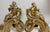 Antique Heavy Pair of Louis XV Style Gilt Bronze Female Sphinx Chenets Andirons For Sale In New York - Image 6 of 17