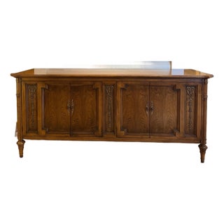 Vintage Romweber Buffet With Fitted Interior For Sale