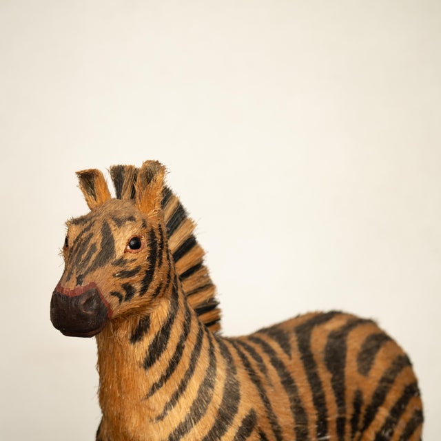 Zebra Sculpture in Synthetic Material, 1970s For Sale - Image 6 of 13