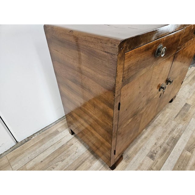 Elegant 1940s Art Deco sideboard for the kitchen, living room, hallway, or open-plan space. A distinctive and uniform...