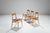 Oak Dining Chairs with Papercord Seats, 1970s, Set of 4 For Sale - Image 11 of 11