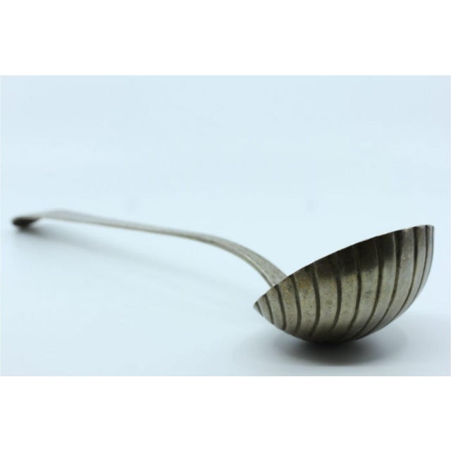 Silver Soup Ladle For Sale - Image 5 of 7