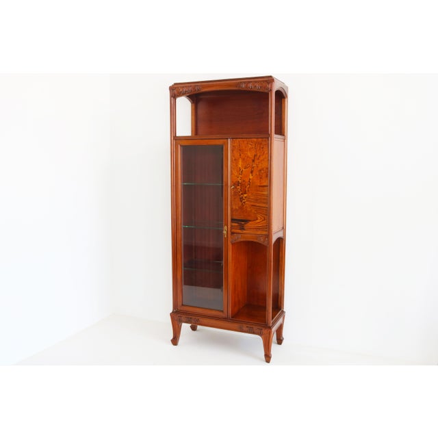 Art Nouveau Marquetry Display Cabinet by Louis Majorelle, France, 1900 For Sale - Image 18 of 18