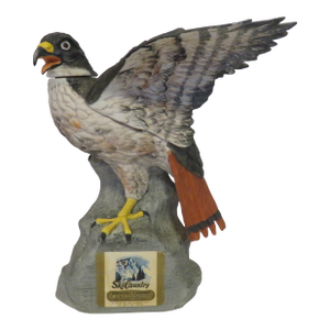1977 Limited Edition Red Tailed Hawk 4.5 Qt Kentucky Straight Bourbon Whiskey Excellent Condition