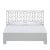Chippendale Platform Bed California King - Light Gray For Sale - Image 12 of 12