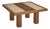 Italian Mirrored Grid Coffee Table in the Manner of Ettore Sottsass, 1970s For Sale