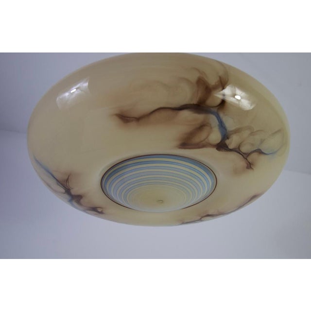 Art Deco Glass Lamp, Germany, 1930s For Sale - Image 4 of 11