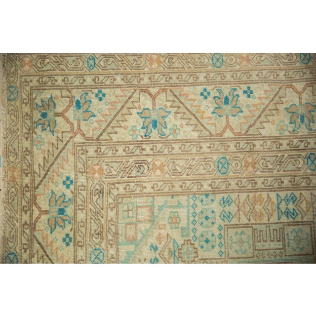 Vintage Distressed Sparta Carpet - 6'4" x 9'7" For Sale In New York - Image 6 of 11