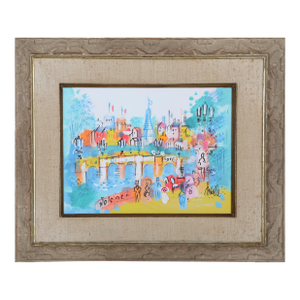 Pont De Paris, Acrylic Painting by Charles Cobelle