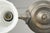 Mid 20th Century Restored Victorian Two Light Brass Pan Pendant Light For Sale - Image 13 of 16