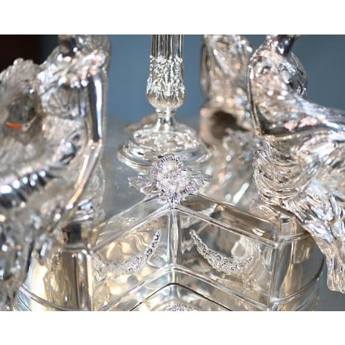 1930s English Silver Plate Centrepiece, 1930 For Sale - Image 5 of 18