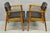 Vintage Boling Chair Co Mid Century Modern Walnut Lounge Arm Chairs (A) - Pair For Sale - Image 14 of 17