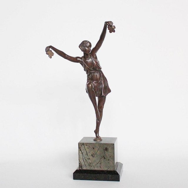 Unknown, Dancer, 1920s, Bronze For Sale - Image 9 of 9