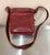 1980s Coach 1970s-80s Red Leather Cross-Body Purse For Sale - Image 5 of 8