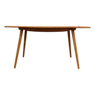 Vintage Plank Dining Table Attributed to Ercol For Sale