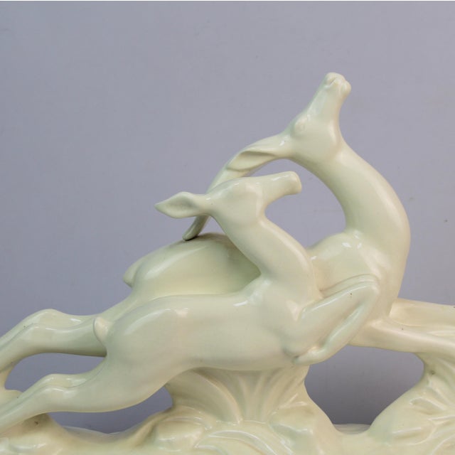 Art Deco Ceramic Figure by Charles Lemanceau, 1920s, in Very Good conditions. Designed 1920 to 1949 This piece has an...