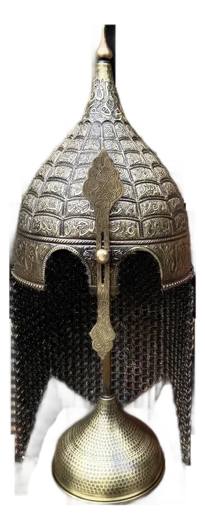 Hand-Forged Ottoman Turban Helmet