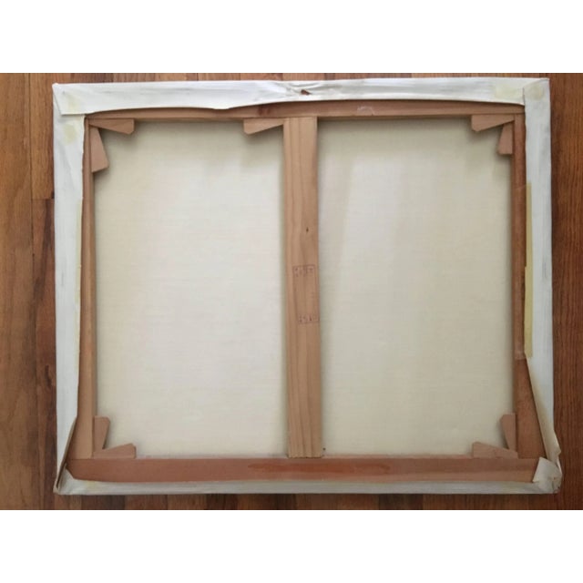 Philip Castle, Fantastic Village Scene Modern Irish Magic Realism Oil Painting For Sale - Image 4 of 8