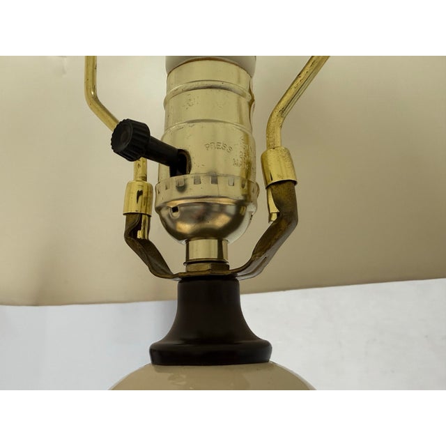 Off White Aladdin Table Lamp For Sale In San Francisco - Image 6 of 12