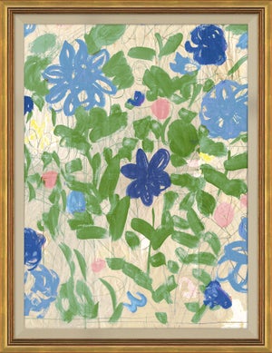Small Fenetre Ouverte (var. 1) Art Print by Paule Marrot