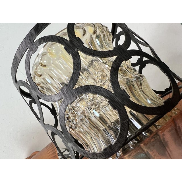 Mid-Century Modern Brutalist Dutch Pendant Light, 1960s, Set of 2 For Sale - Image 13 of 18
