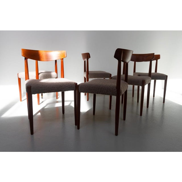 Danish Modern Teak Dining Chairs by Knud Færch for Slagelse, 1960s, Set of 6 For Sale - Image 15 of 18