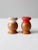 Mid-Century Modern Mid Century Wood Salt & Pepper Shakers Set For Sale - Image 3 of 9