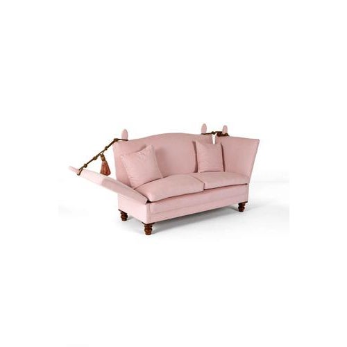 Wood Victorian Knole Sofa For Sale - Image 7 of 16