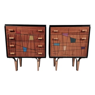 Vintage Bedside Tables, 1970s, Set of 2 For Sale