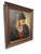 Martin Anzinger, Smiling Man Portrait, 1950s, Oil on Canvas, Framed, in Very Good conditions. Designed 1950 to 1959 I have...