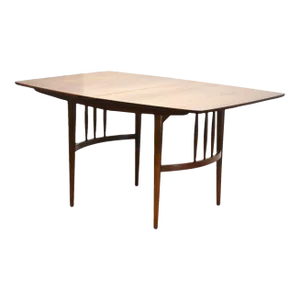 Mid Century Modern Walnut Dining Table