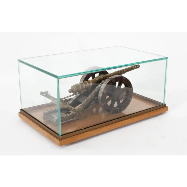 Bronze Cased Model of Colubrina Da Fortezza Cannon For Sale - Image 6 of 14