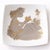 Square Porcelain Plate by Bjørn Wiinblad for Rosenthal, 1960s For Sale - Image 6 of 6