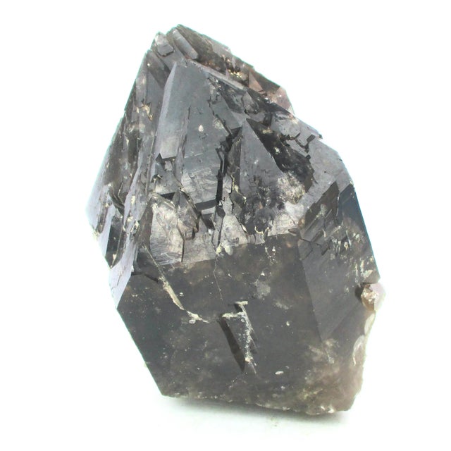 Mineral Specimen Black Quartz Crystal For Sale - Image 9 of 9